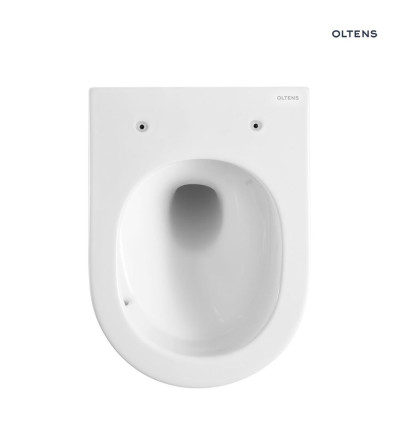 OneForm Stille PureRim miska WC wisząca biały połysk Hamnes Oltens (42052000)