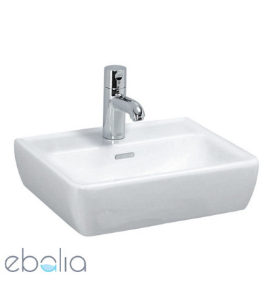 Umywalka ścienna 45x34 z otworem na baterie Pro A Laufen pro (H8119510001041)