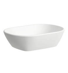 Umywalka nablatowa biała 50x35 bez otworu na baterie LUA Laufen pro (H8120830001121)