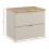 Szafka 60 cm z blatem Dalia Cashmere Comad (SET-DC B NAT CREMONA 60CM)