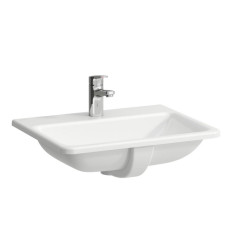 Umywalka blatowa 56x44 powłoka LCC, z otworem na baterie na środku Pro S Laufen pro (H8189634001041)