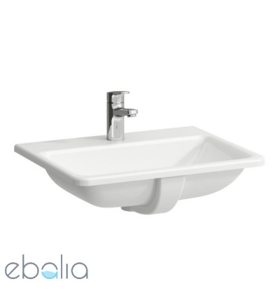Umywalka blatowa 56x44 powłoka LCC, z otworem na baterie na środku Pro S Laufen pro (H8189634001041)