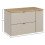 Zestaw meblowy 80 cm z blatem i szafką cargo Dalia Cashmere Comad (SET-DC B CREMONA 80CM LC)