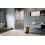 Drzwi prysznicowe 80 Essenza Pro 8 Black DWJ Radaway (10480512-01-01L + 10510240-54-01L)