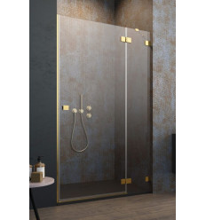 Drzwi prysznicowe 80 Essenza Pro 8 Gold DWJ Radaway (10480512-01-01R + 10510240-09-01R)