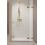 Drzwi prysznicowe 80 Essenza Pro 8 Brushed Gold DWJ Radaway (10480512-01-01R + 10510240-99-01R)