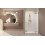 Drzwi prysznicowe 80 Essenza Pro 8 Brushed Gold DWJ Radaway (10480512-01-01R + 10510240-99-01R)