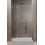 Drzwi prysznicowe 80 Essenza Pro 8 Brushed Copper DWJ Radaway (10480512-01-01L + 10510240-93-01L)