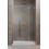 Drzwi prysznicowe 80 Essenza Pro 8 Brushed Copper DWJ Radaway (10480512-01-01R + 10510240-93-01R)