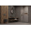 Drzwi prysznicowe 80 Essenza Pro 8 Brushed GunMetal DWJ Radaway (10480512-01-01L + 10510240-92-01L)