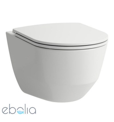 Miska WC podwieszana Rimless + Deska SLIM + taśma akustyczna Pro A Laufen pro (H8669570000001)