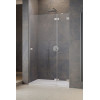 Drzwi prysznicowe 80 Essenza Pro 8 Brushed Nickel DWJ Radaway (10480512-01-01R + 10510240-91-01R)