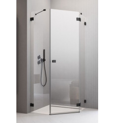 Kabina prysznicowa 80x80 Essenza Pro 8 Black PTJ Radaway (10530000-54-01R + 10530100-01-01)