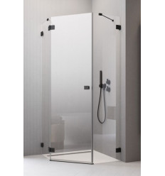 Kabina prysznicowa 80x80 Essenza Pro 8 Black PTJ Radaway (10530000-54-01L + 10530100-01-01)