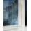Kabina prostokątna 100x80 Smart Light Gold New Trendy (EXK-4228)