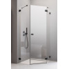 Kabina prysznicowa 90x80 Essenza Pro 8 Black PTJ Radaway (10530000-54-01R + 10530600-01-01)