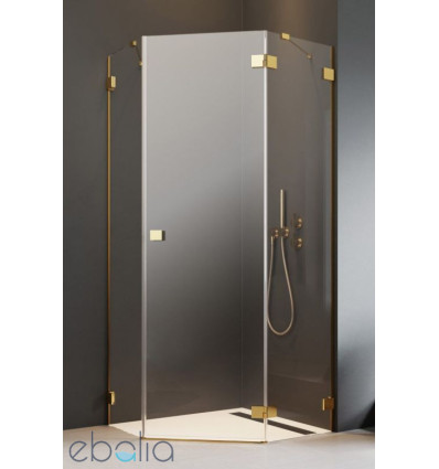 Kabina prysznicowa 80x90 Essenza Pro 8 Gold PTJ Radaway (10530000-09-01R + 10530400-01-01)