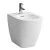 LCC Bidet stojący, przyścienny 520 x 360 mm z otworem na baterie na środku z otworem przelewowym LUA Laufen pro (H8320814003021)
