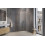 Kabina prysznicowa 80x90 Essenza Pro 8 Brushed Nickel PTJ Radaway (10530000-91-01R + 10530400-01-01)