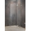 Kabina prysznicowa 80x90 Essenza Pro 8 Brushed Nickel PTJ Radaway (10530000-91-01R + 10530400-01-01)