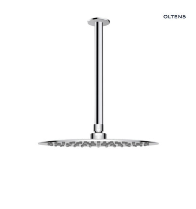 Deszczownica 25 cm okrągła z ramieniem sufitowym Aera chrom Vindel Oltens (36081100)