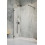 Ścianka prysznicowa 50 Essenza Pro 8 Black Walk-in II Radaway (1012050-54-01)