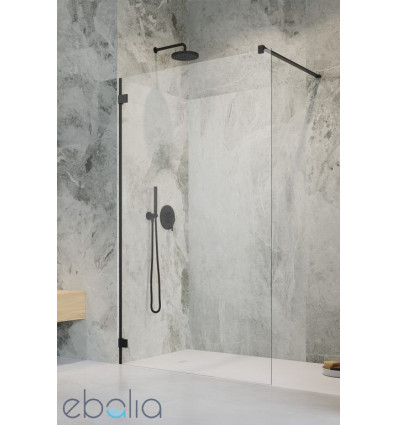 Ścianka prysznicowa 50 Essenza Pro 8 Black Walk-in II Radaway (1012050-54-01)
