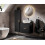 Szafka z blatem 60 cm Adel Black Comad (SET -ADB B 60 CM)
