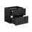 Szafka z blatem 60 cm Adel Black Comad (SET -ADB B 60 CM)