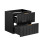 Szafka z blatem 60 cm Adel Black Comad (SET-ADB B NAT WOTAN 60CM)