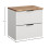 Szafka z blatem 60cm Adel White Comad (SET-ADW B NAT WOTAN 60CM)