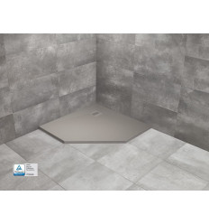 Brodzik pięciokątny 80x80 Kyntos PT Cemento Radaway (HKPT8080-74)