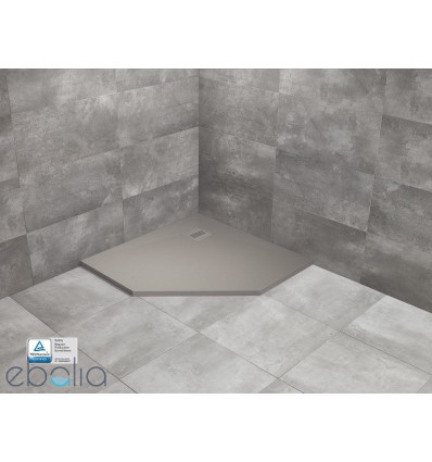 Brodzik pięciokątny 80x80 Kyntos PT Cemento Radaway (HKPT8080-74)