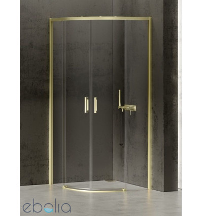 Kabina prysznicowa 80x80x200 Prime Light Gold New Trendy (K-3558)