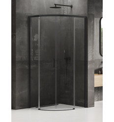 Kabina prysznicowa 80x80x200 Prime Black New Trendy (K-3556)