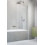 Parawan nawannowy 50 Idea Brushed Nickel PNJ II Radaway (10001050-91-01)