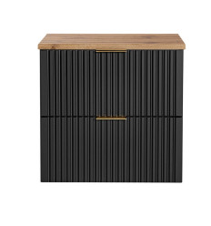 Szafka z blatem 60 cm Adel Black Comad (SET - ADB B 60CM WOTAN)