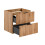 Szafka z blatem 60 cm Adel Oak Comad (SET -ADO B 60 CM)