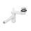 Szafka z umywalką 60 cm Adel Black Comad (SET -ADB SKY 60 CM)