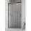 Drzwi prysznicowe 125 Idea Black DWJ Radaway (387023-54-01L)