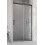 Drzwi prysznicowe 125 Idea Black DWJ Radaway (387023-54-01R)