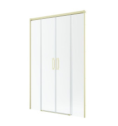 Drzwi prysznicowe 140 Idea Brushed Light Gold DWD Radaway (387124-98-01)