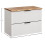 Szafka z blatem 80 cm Adel White Comad (SET-ADW B NAT WOTAN 80CM)