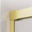 Kabina prysznicowa 100x70 Idea Brushed Light Gold KDJ Radaway (387040-98-01L + 387048-98-01R)