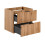 Szafka z umywalką Sky 60 cm Adel Oak Comad (SET -ADO SKY 60 CM)