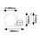 Lampy stołowe Wakeway Rabalux (76109)
