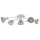 Lampy sufitowe Holly Rabalux (5561)