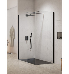 Kabina walk-in 150x100 New Modus Black New Trendy (EXK-1299)