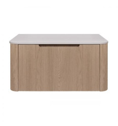 Szafka 80 cm podumywalkowa wisząca z blatem dąb/kaszmir Hamnes Oltens (68672060)