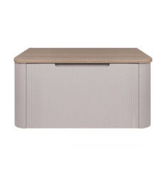 Szafka 80 cm podumywalkowa wisząca z blatem kaszmir/dąb Hamnes Oltens (68672900)